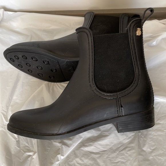 ✨SOLD✨  Lemon Jelly Block Matte Rain Boots - Size 7 - Picture 3 of 9